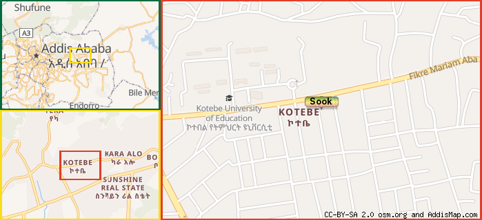 Map: How to find us.