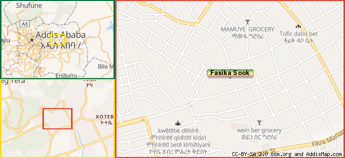Map: How to find us.