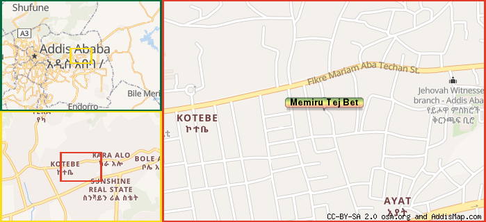 Map: How to find us.