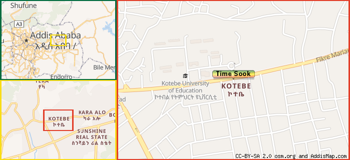 Map: How to find us.