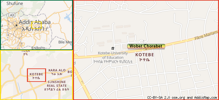 Map: How to find us.
