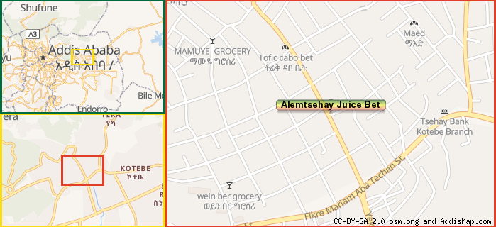 Map: How to find us.
