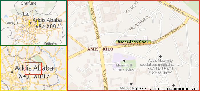 Map: How to find us.