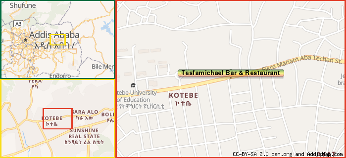 Map: How to find us.