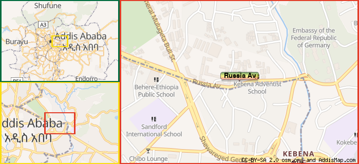 Map: How to find us.