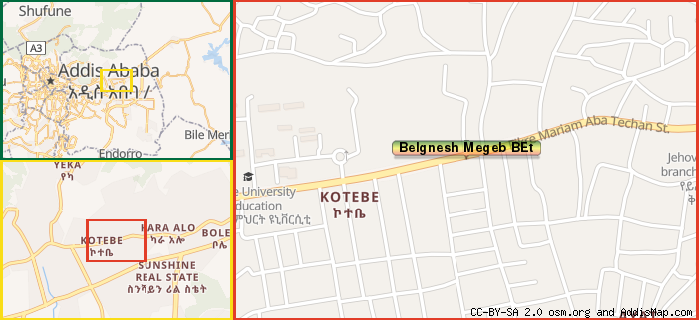 Map: How to find us.