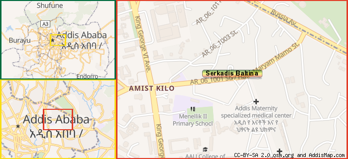 Map: How to find us.