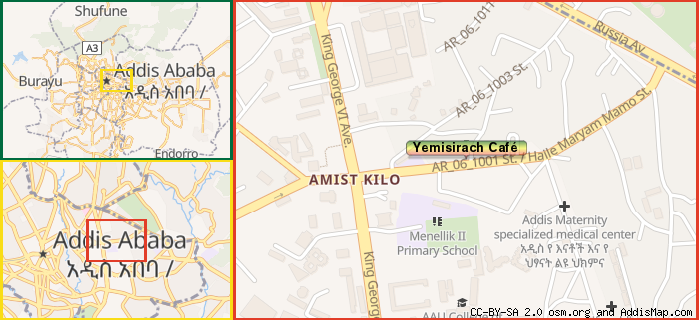 Map: How to find us.