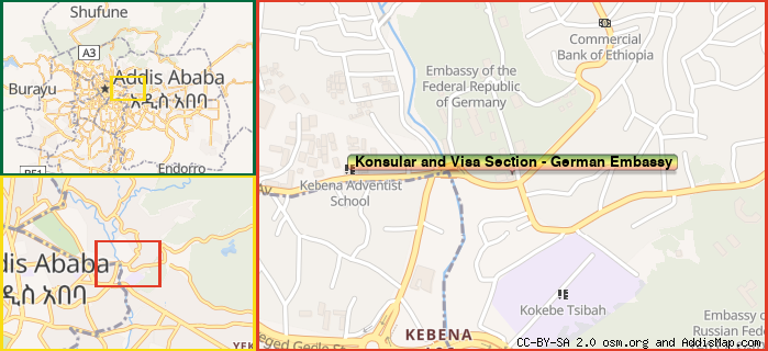 Map: How to find us.