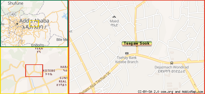 Map: How to find us.