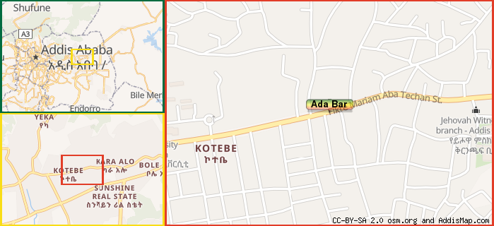 Map: How to find us.