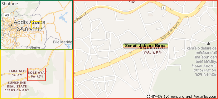 Map: How to find us.