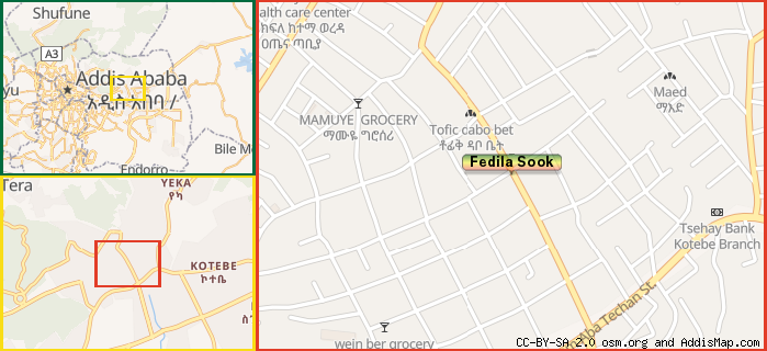 Map: How to find us.