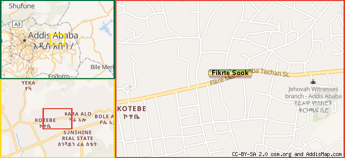Map: How to find us.