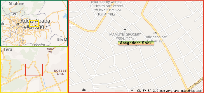 Map: How to find us.