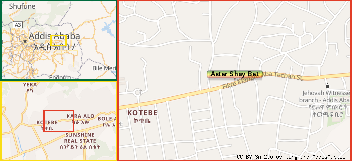 Map: How to find us.