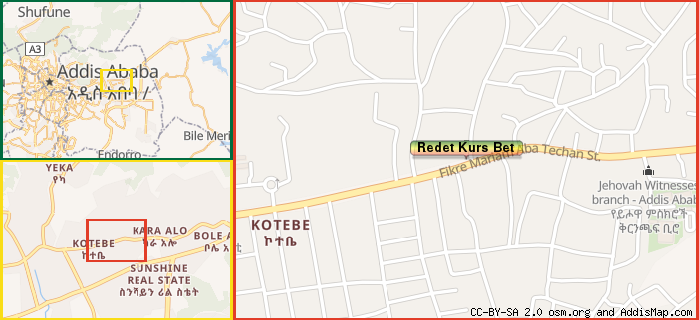 Map: How to find us.