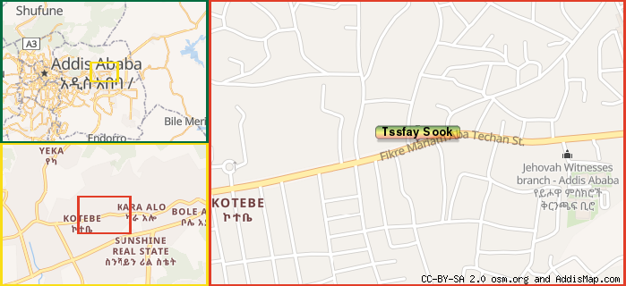 Map: How to find us.