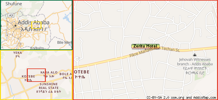 Map: How to find us.