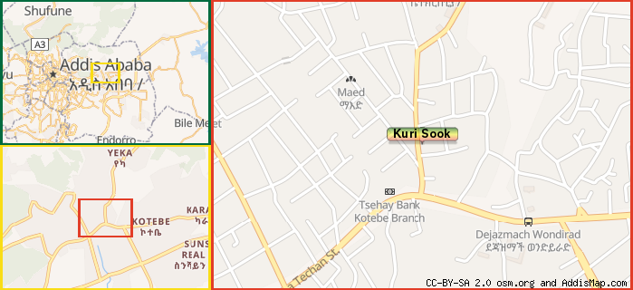 Map: How to find us.