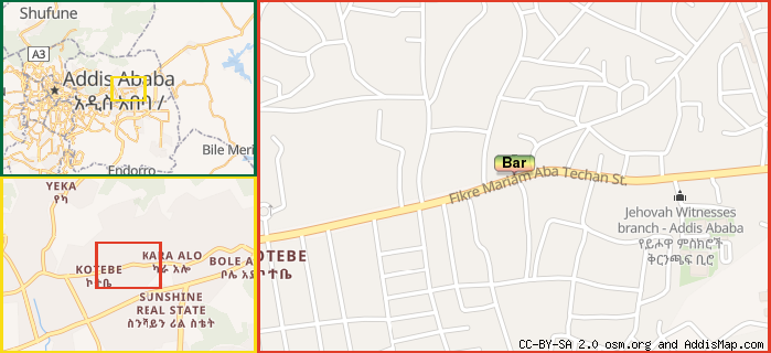 Map: How to find us.