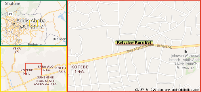 Map: How to find us.