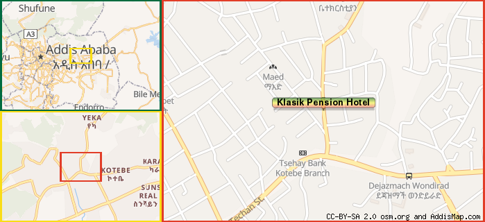 Map: How to find us.