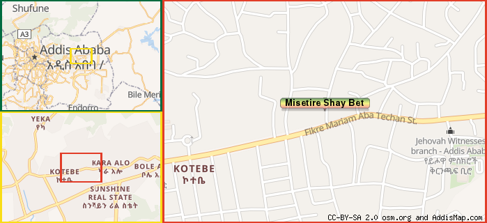 Map: How to find us.