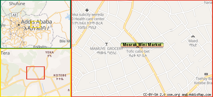 Map: How to find us.