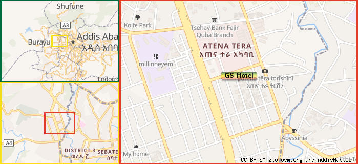 Map: How to find us.