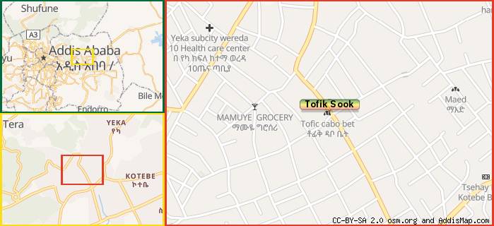 Map: How to find us.