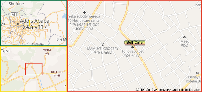 Map: How to find us.