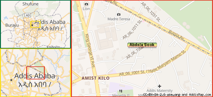 Map: How to find us.