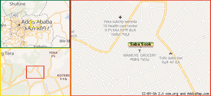 Map: How to find us.