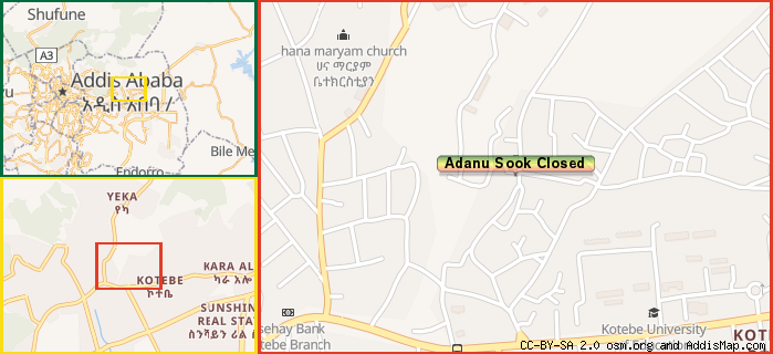 Map: How to find us.
