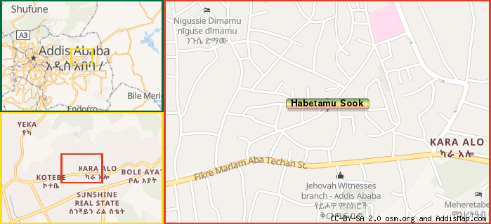 Map: How to find us.