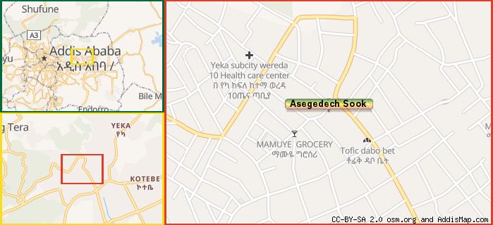 Map: How to find us.