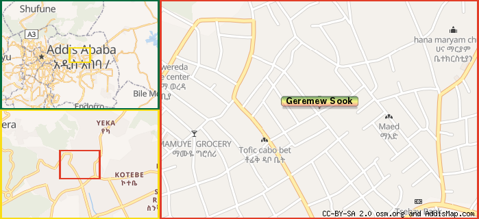Map: How to find us.