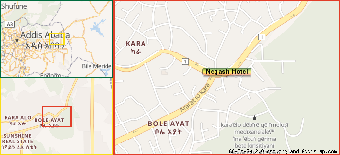 Map: How to find us.