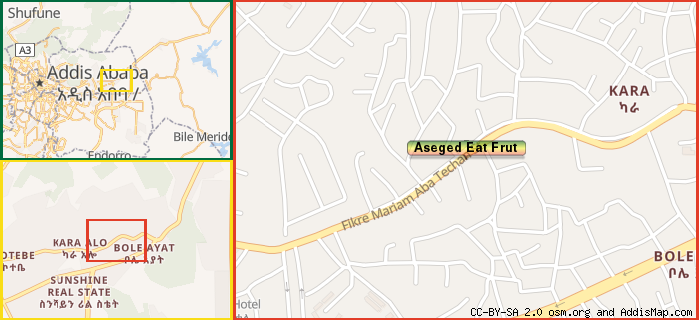 Map: How to find us.