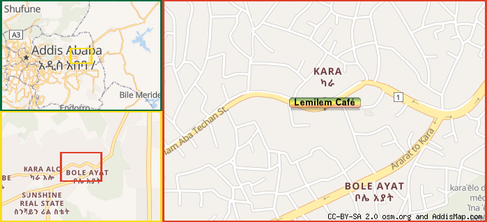 Map: How to find us.