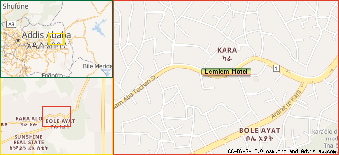 Map: How to find us.