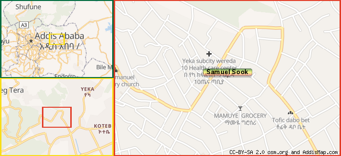 Map: How to find us.