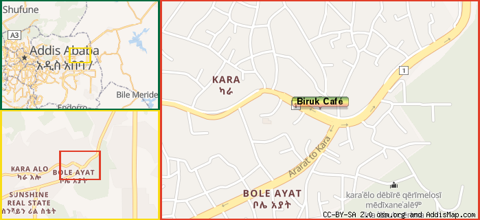 Map: How to find us.