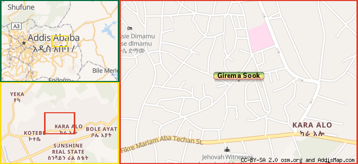Map: How to find us.