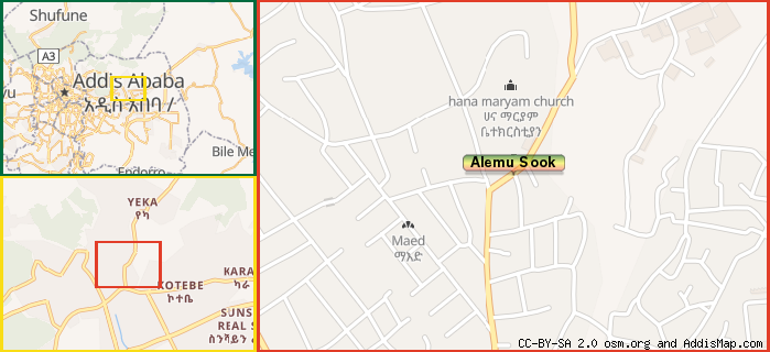 Map: How to find us.