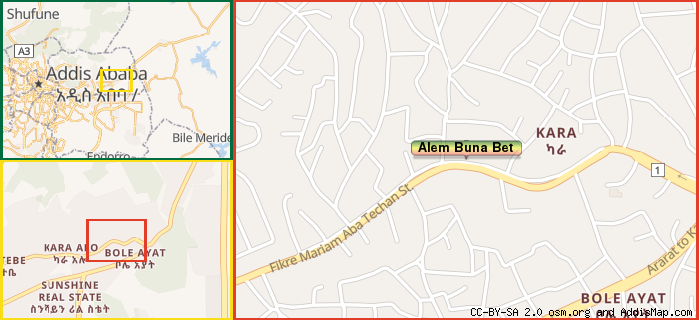 Map: How to find us.