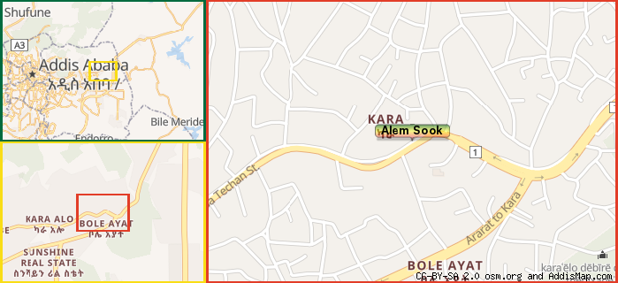 Map: How to find us.