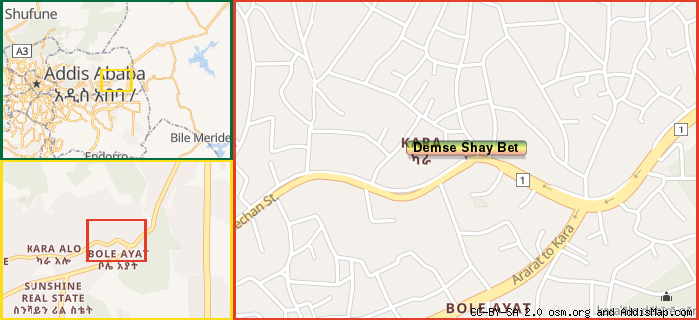 Map: How to find us.