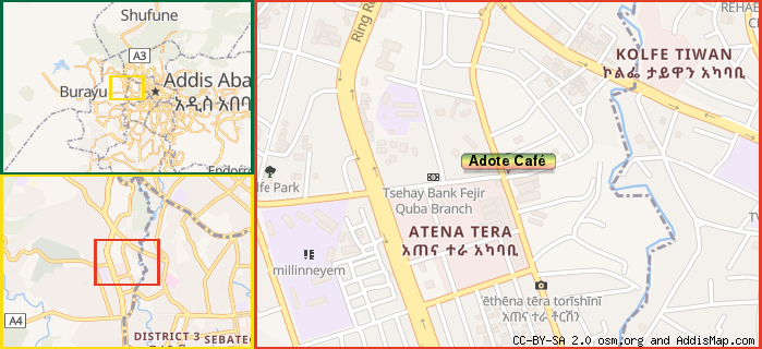 Map: How to find us.